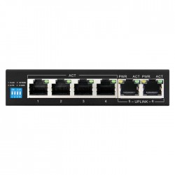 Scoop 6 Port Gigabit 4 AI PoE 60W Switch