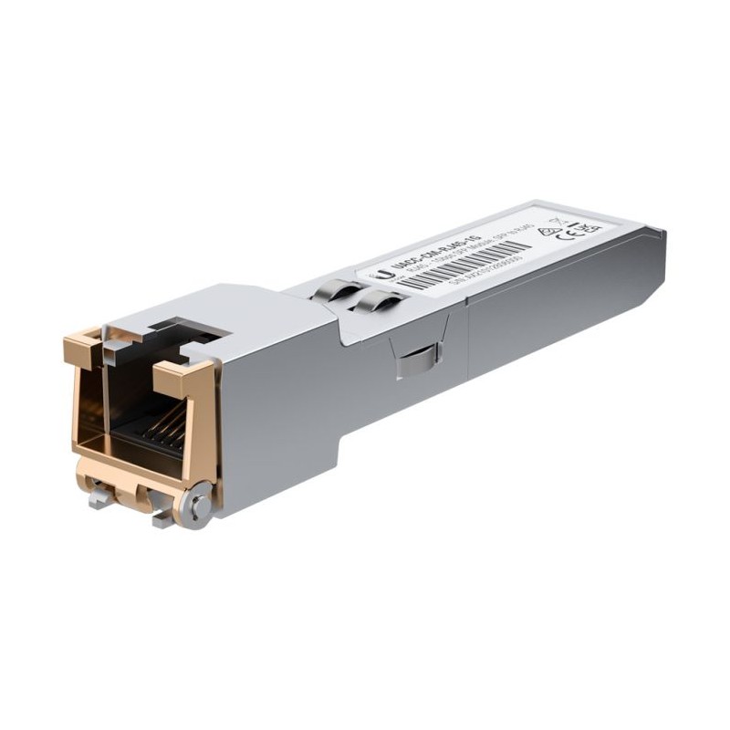 Ubiquiti 1.25G SFP to RJ45 Gigabit Ethernet Module | UACC-CM-RJ45-1G