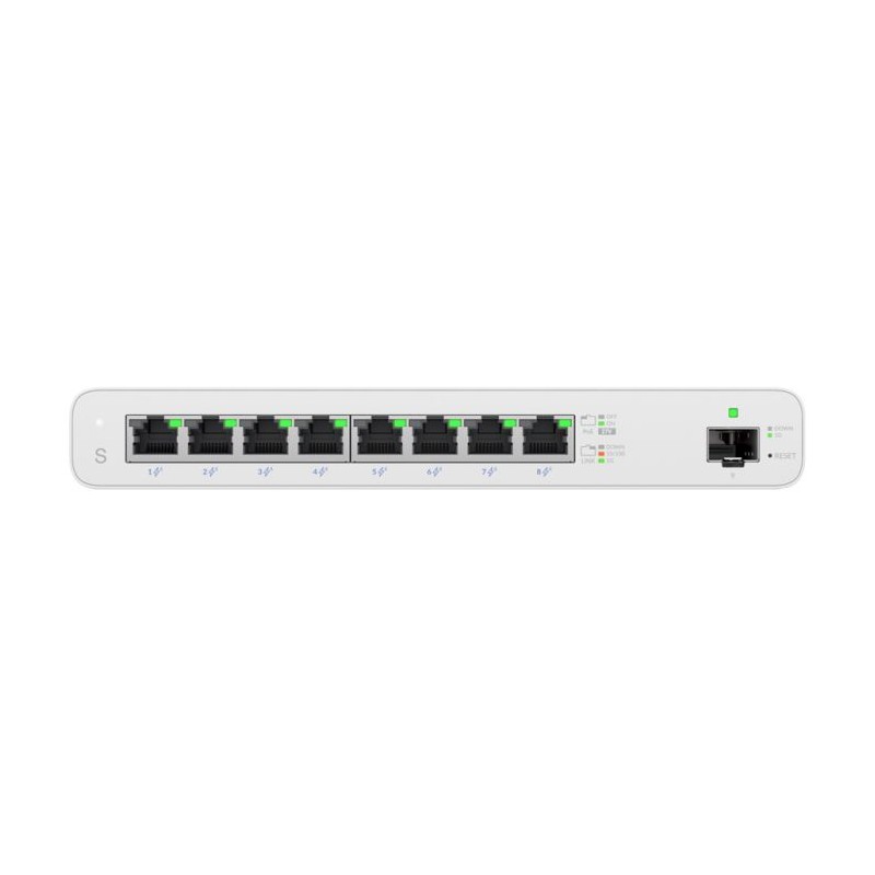 Ubiquiti UISP Switch 8 Port Gigabit PoE 110W 1SFP | UISP-S