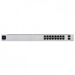 Ubiquiti UniFi Switch 16 Port Gigabit 8PoE 42W 2SFP | USW-16-POE