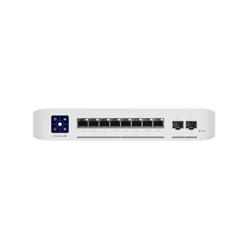 Ubiquiti UniFi Enterprise Switch 8 Port 2.5Gbps PoE 120W | USW-Enterprise-8-PoE