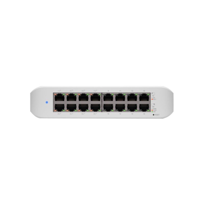 Ubiquiti UniFi Switch Lite 16 Port Gigabit 8PoE 45W | USW-Lite-16-POE