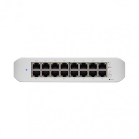 Ubiquiti UniFi Switch Lite 16 Port Gigabit 8PoE 45W | USW-Lite-16-POE