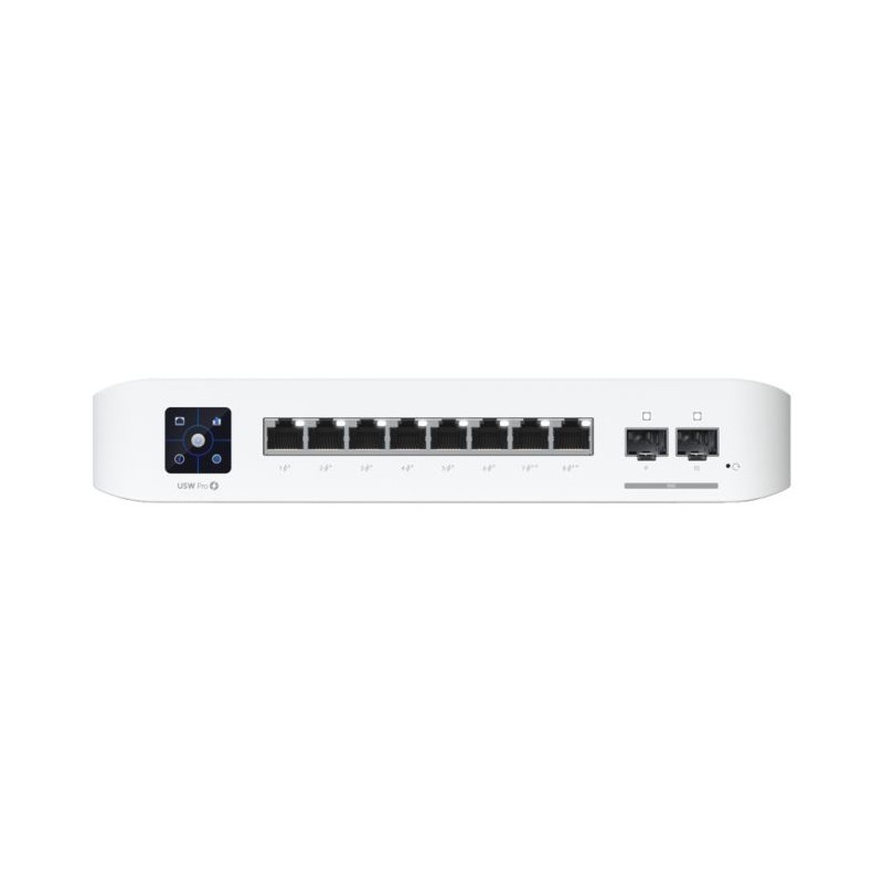 Ubiquiti UniFi Switch Pro 8 Port 6PoE+ 2PoE++ 120W | USW-Pro-8-PoE (120W)