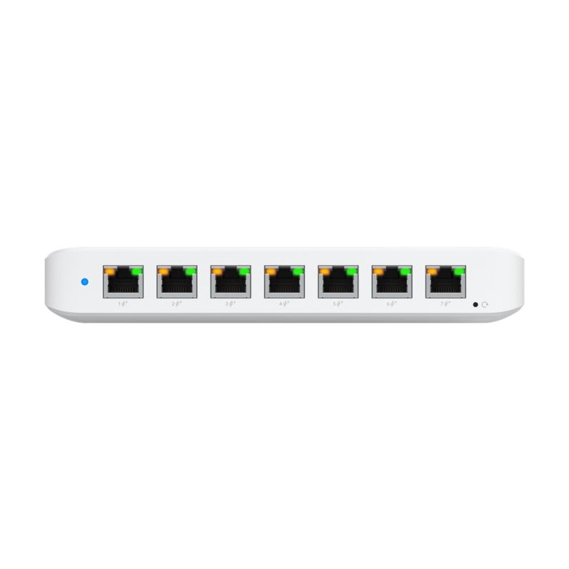 Ubiquiti UniFi Switch Ultra 8 Port Gigabit 1PoE Input 7 PoE Out | USW-Ultra