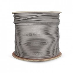 Linkbasic 500M Drum Cat5e Solid Grey UTP Cable