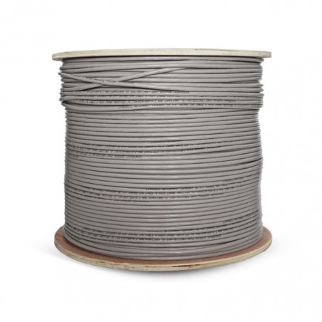 Linkbasic 500M Drum Cat5e Solid Grey UTP Cable