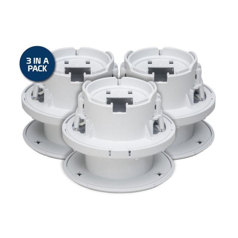 Ubiquiti UniFi Protect G3 & G5 Flex Ceiling Mount 3 Pack | UVC-G3-F-C-3