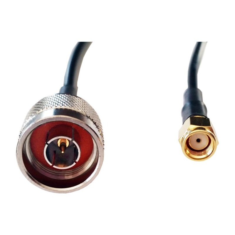 0.5M SMA R/P to N-Type Male LMR Cable